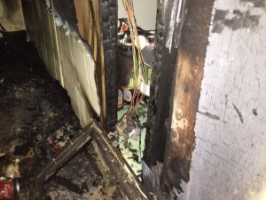 An electrical issue has been determined to be the cause of the fire. (Photo by Greg Fitzpatrick)