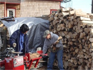 The Timber Wolf will be among the tools that volunteers can use during during "Wood Day at Noble View." (Submitted photo)