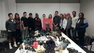 Student Ambassadors at Westfield State University have begun a Shoes for Haiti humanitarian project and encourages local residents to participate.