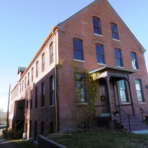 The Westfield Whip Mfg., Co. building at 360 Elm Street. (Photo by Amy Porter)