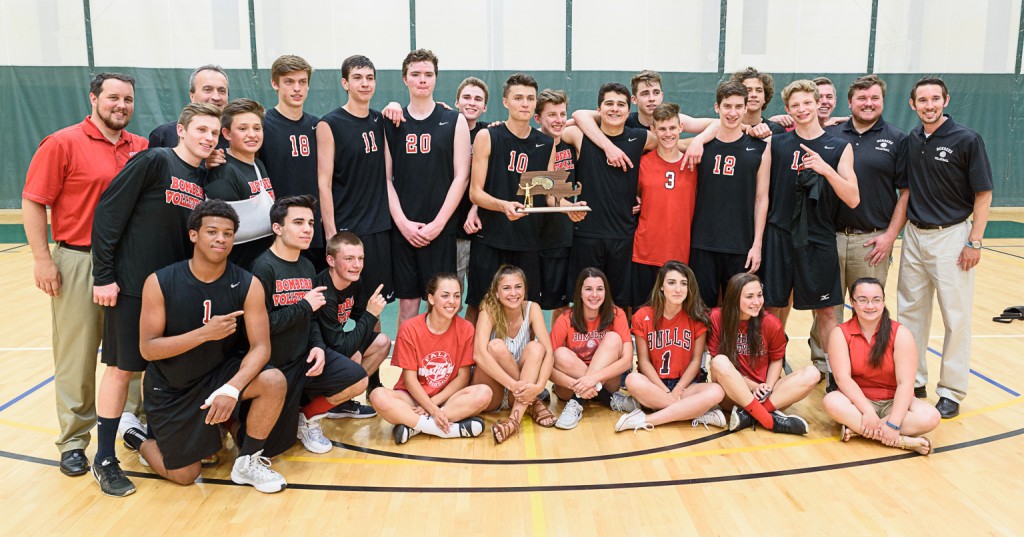 2016 WMASS BOYS' VOLLEYBALL CHAMPION WESTFIELD BOMBERS