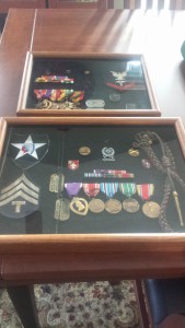 Collection of the military medals and awards of Goyette and Thomas
