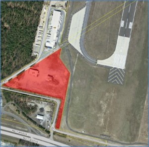 Closer view of the proposed location (photo provided by Joe Mitchell)