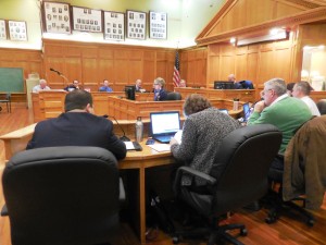 Westfield City Council considers Free Cash appropriation of $2.3 million on Thursday. (Photo by Amy Porter)