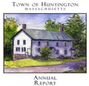 Cover of the Huntington Annual report 2011 (photo courtesy of the town of Huntington, MA)