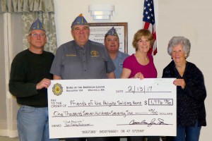 Sons of the American Legion in Westfield donate $1,776 to the Friends of the Soldiers' Home
