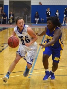 Jill Valley scored a school record and NCAA Season high 52 points. (Photo courtesy of Westfield State University Sports)
