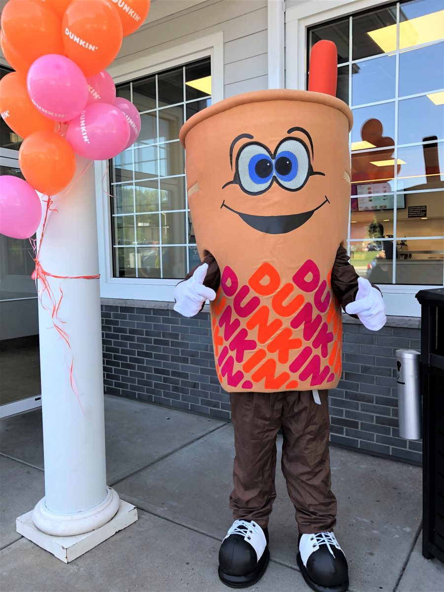 Dunkin’ mascot Cuppy