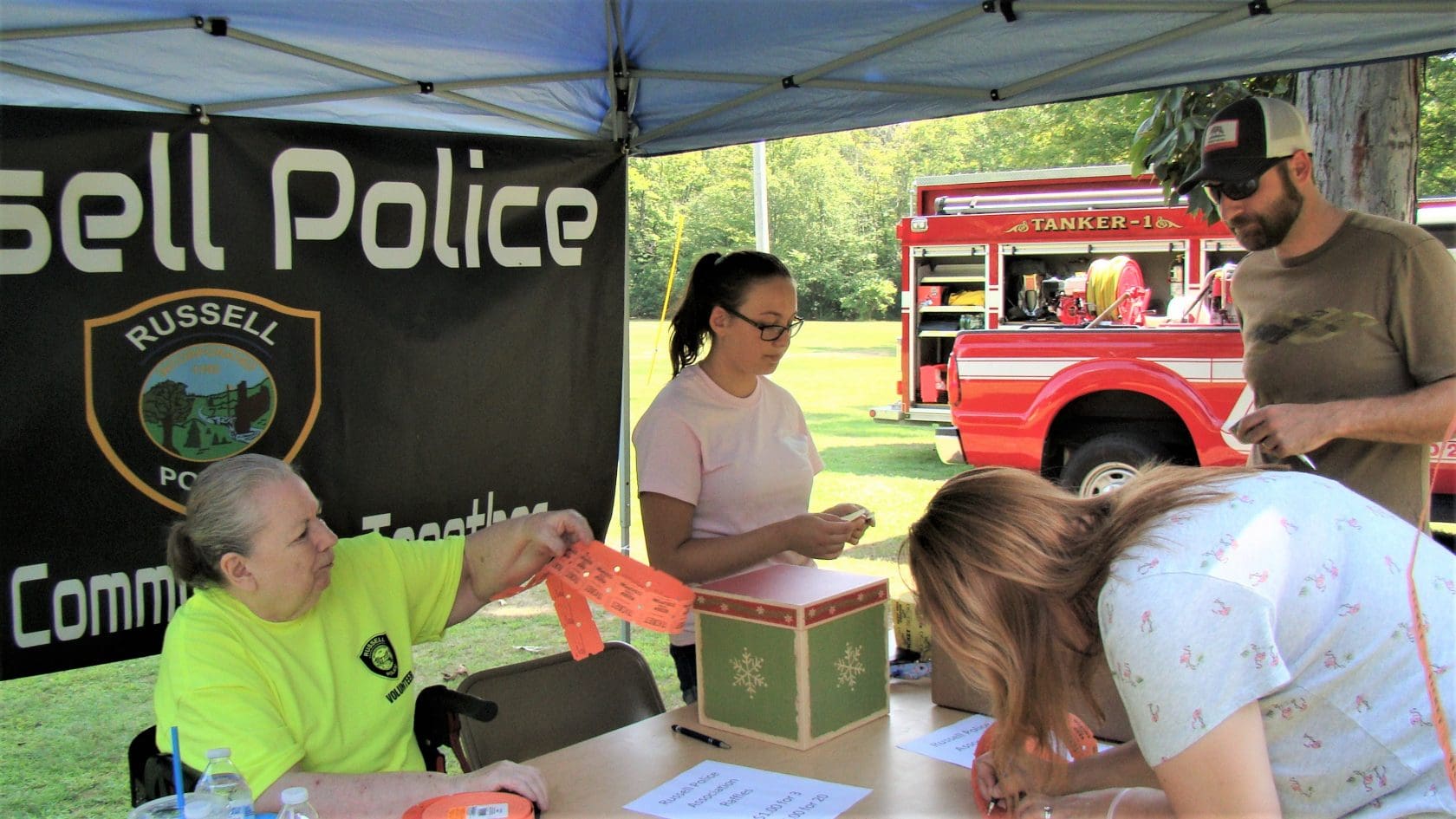 Raffle tickets for sale at RFFD - The Westfield News
