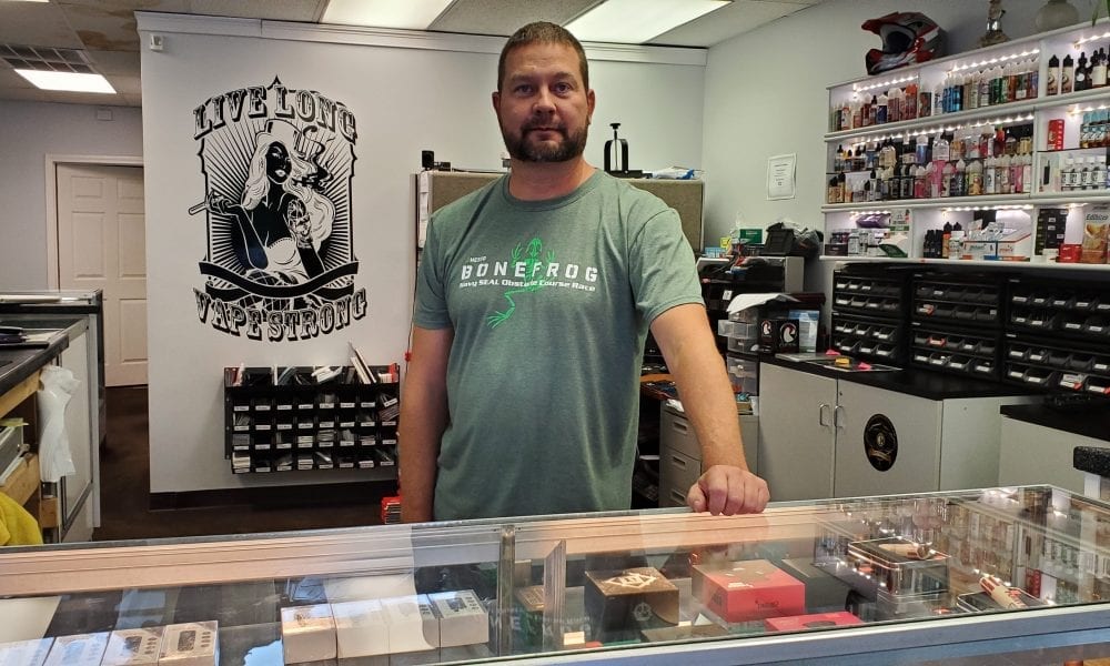 Local vape shop owners say no warning of state ban The Westfield