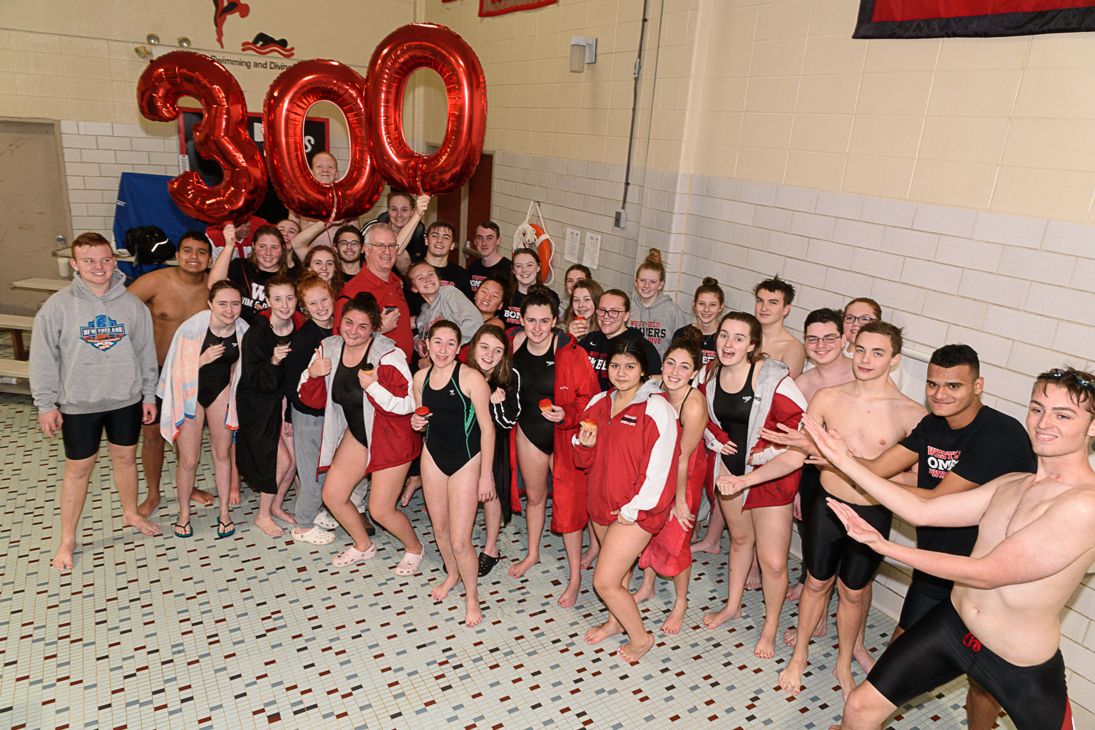 Whs Swim Coach Tom Lewis Records 300th Win The Westfield News