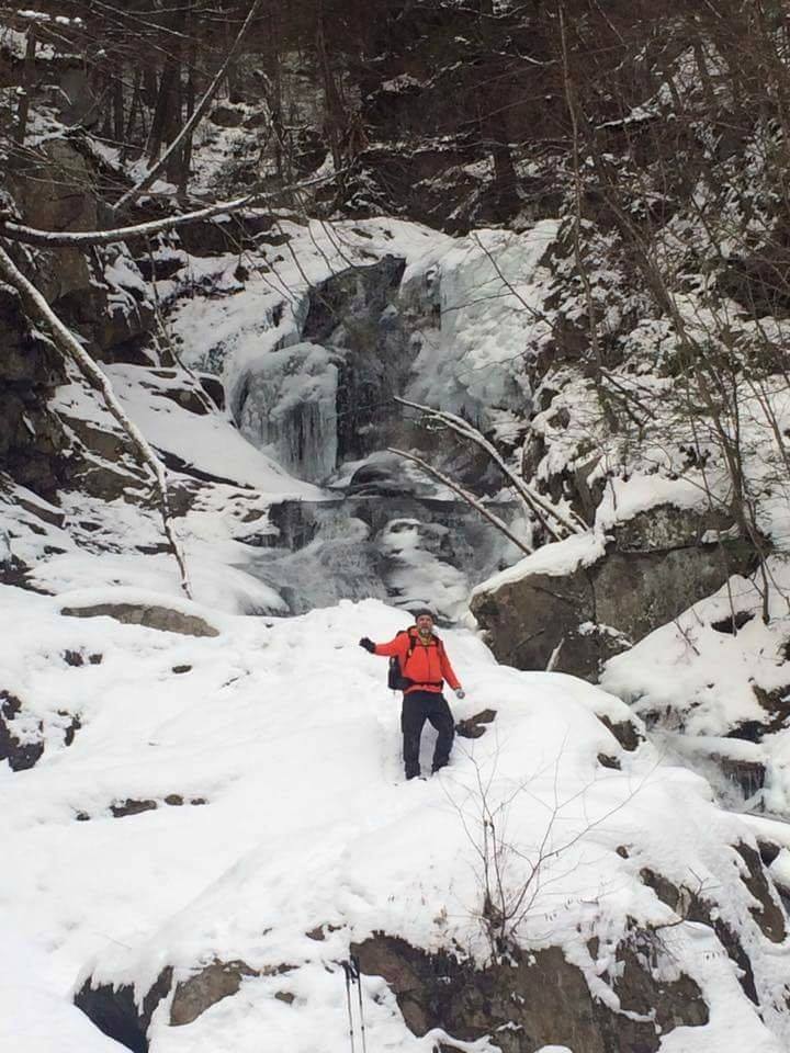 Hike to Sanderson Brook Falls Jan 18 with Western Mass Hilltown Hikers