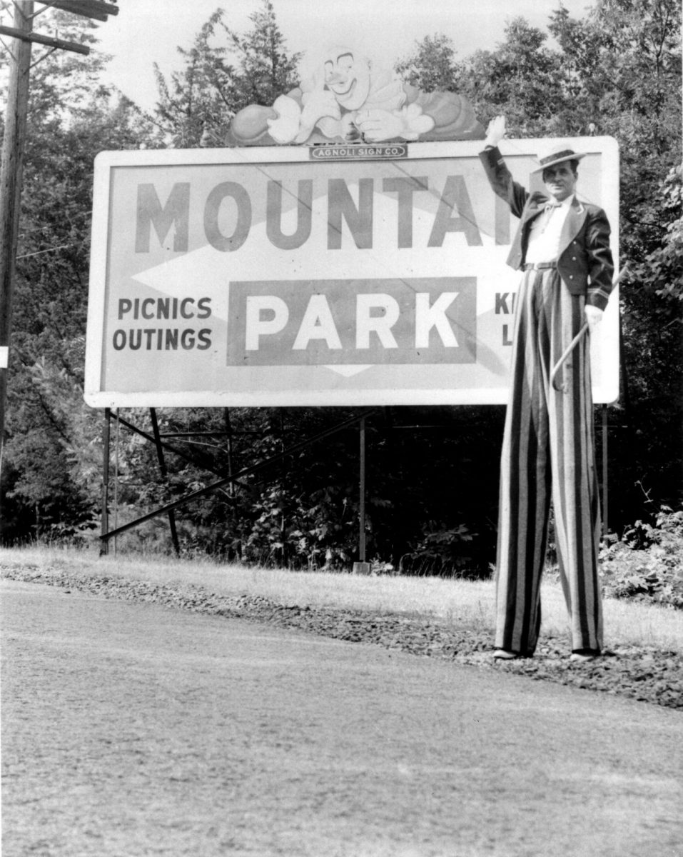 Holyoke Early 1900's Mountain Park MA Vintage Photograph  8.5" x 11" Repro