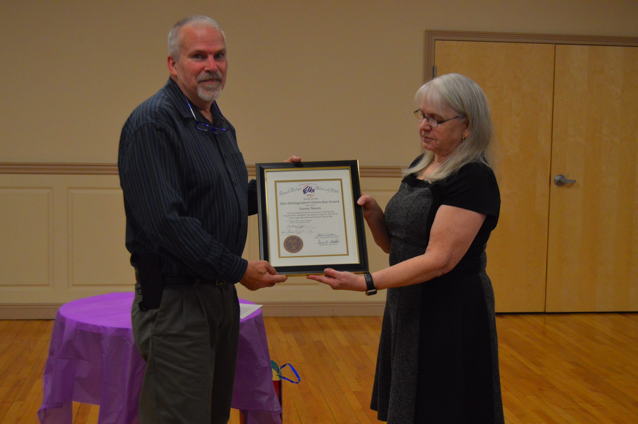 Danny Nason named Citizen of the Year by Elks Lodge The Westfield