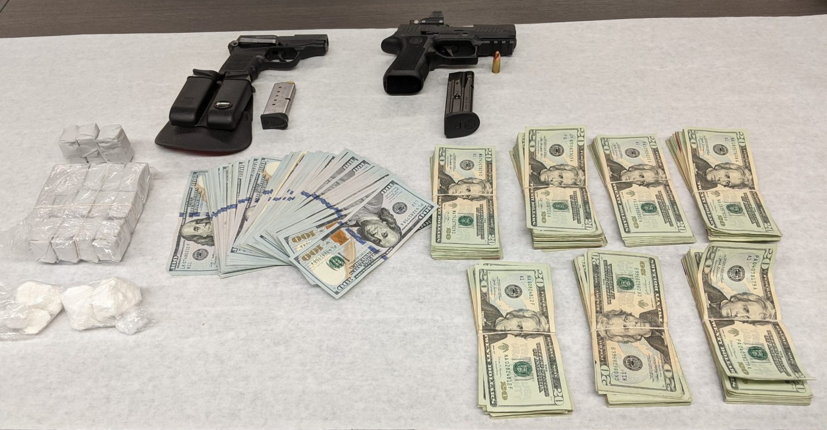 Two arrested on drug trafficking, firearms charges | The Westfield News ...