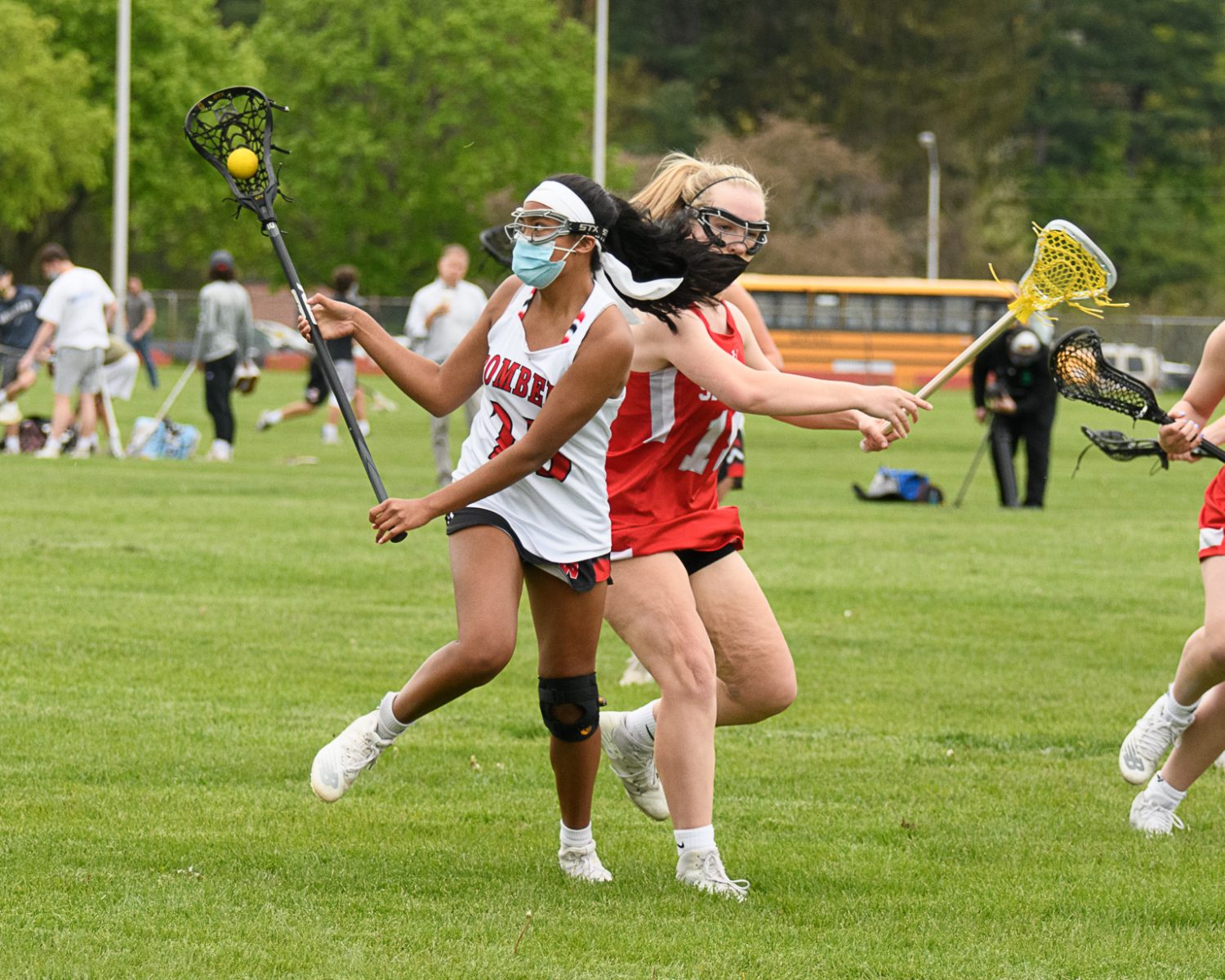 Bombers girls lacrosse takes flight, grounds Spartans | The Westfield ...